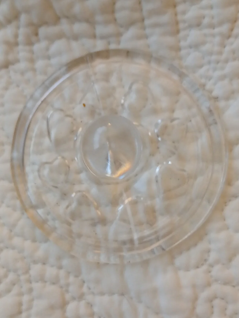 Vintage Williams Sonoma 4 Glass Cookie Press in Original Box